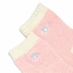 Japan Original My Melody Embroidered Chenille Ankle Socks Characters
