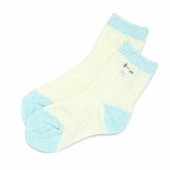 Japan Original Pochacco Embroidered Chenille Ankle Socks