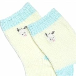 Japan Original Pochacco Embroidered Chenille Ankle Socks 7 Japan Original Pochacco Embroidered Chenille Ankle Socks