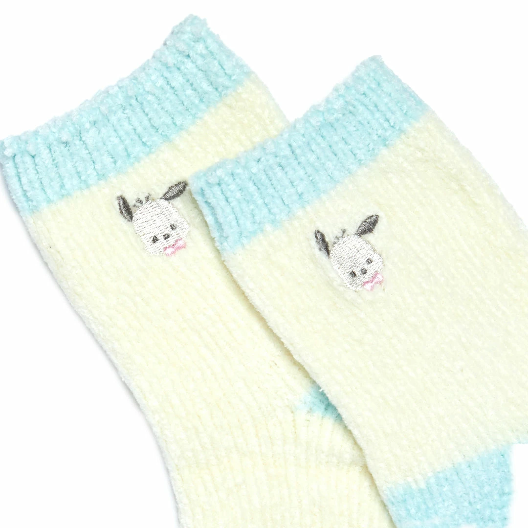 Japan Original Pochacco Embroidered Chenille Ankle Socks 4 Japan Original Pochacco Embroidered Chenille Ankle Socks