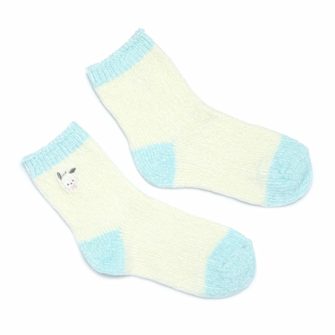 Japan Original Pochacco Embroidered Chenille Ankle Socks 5 Japan Original Pochacco Embroidered Chenille Ankle Socks