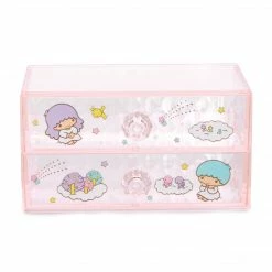 Japan Original LittleTwinStars 2-Drawer Desk Organizer