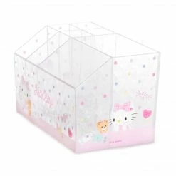 Japan Original Home Hello Kitty Acrylic Desk Caddy