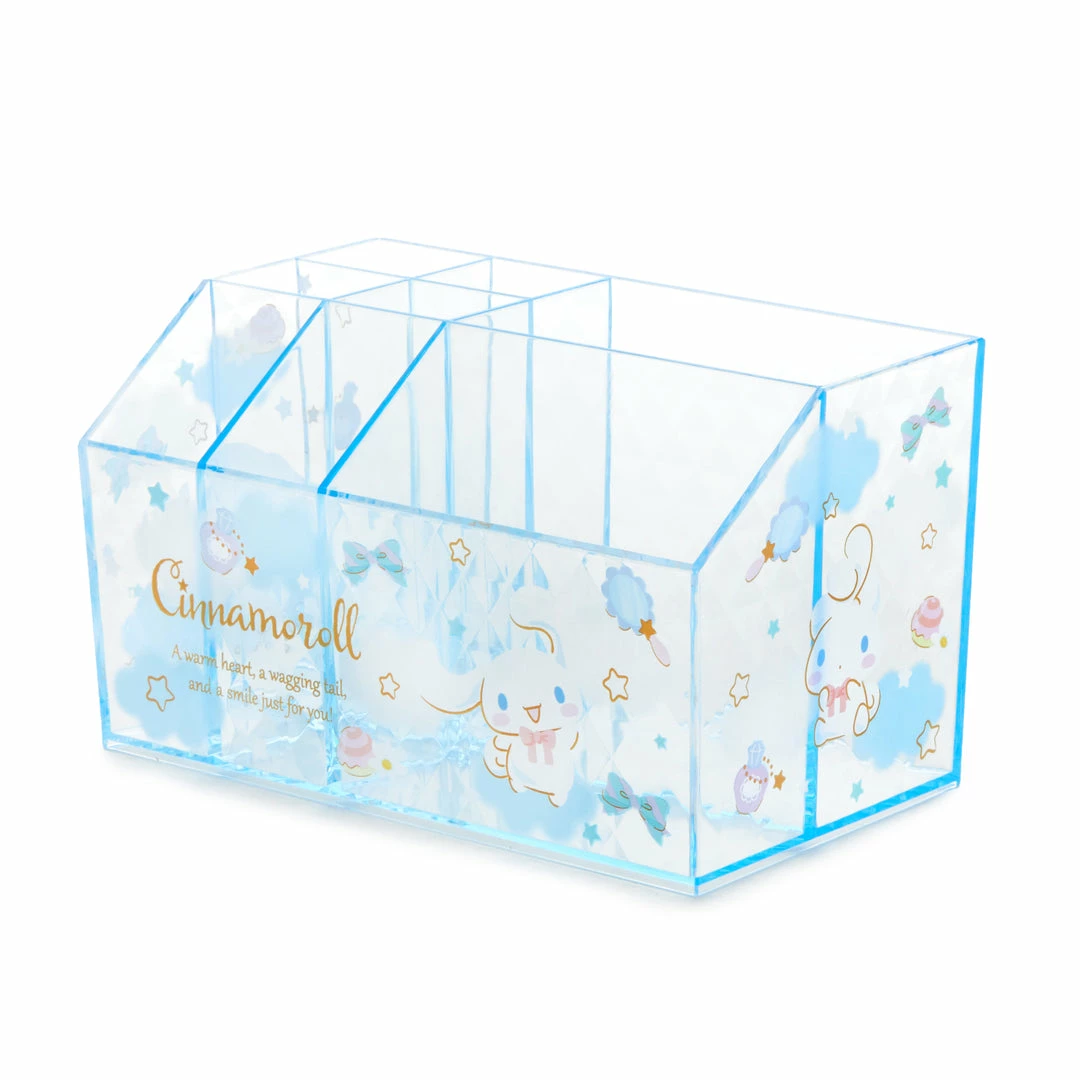 Japan Original Cinnamoroll Acrylic Desk Caddy Home 6 Japan Original Cinnamoroll Acrylic Desk Caddy Home