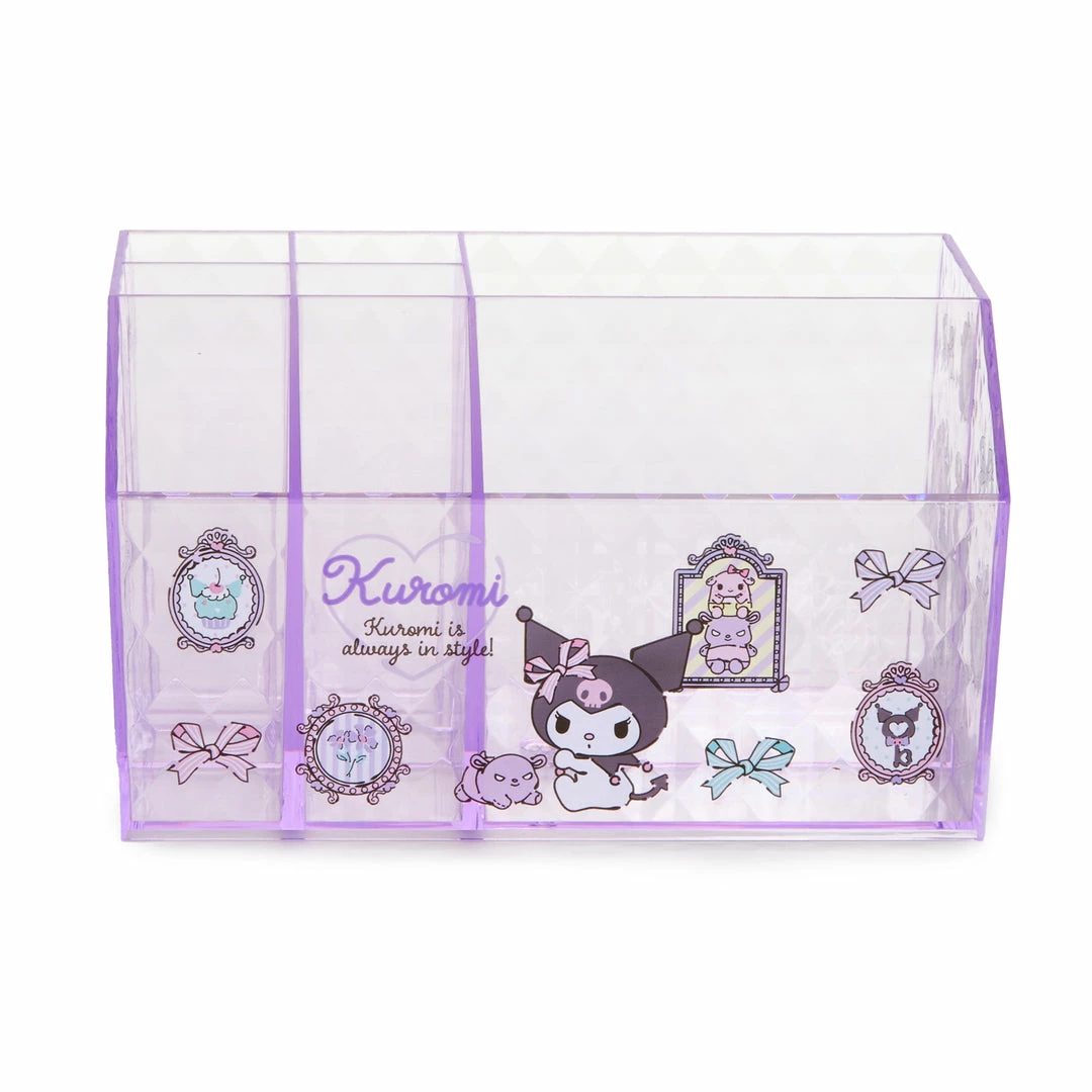 Japan Original Home Kuromi Acrylic Desk Caddy 4 Japan Original Home Kuromi Acrylic Desk Caddy