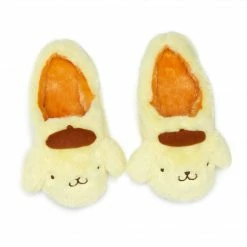 Japan Original Pompompurin Plush House Slippers