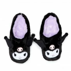 Japan Original Kuromi Plush House Slippers Characters