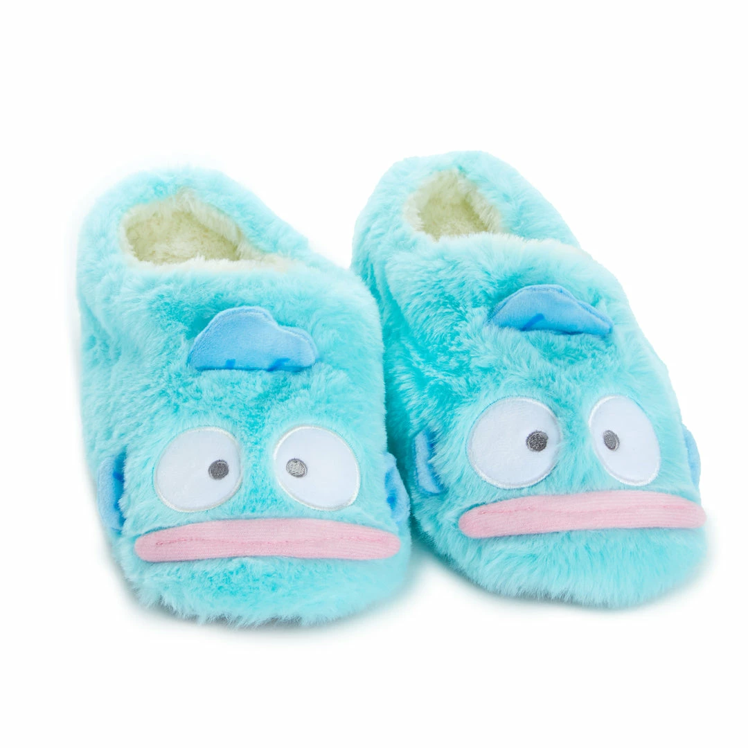 Japan Original Characters Hangyodon Plush House Slippers 6 Japan Original Characters Hangyodon Plush House Slippers