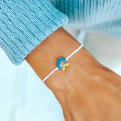 Pura Vida (Creative Genius) Pura Vida X Tuxedosam Enamel Charm Bracelet Bags+