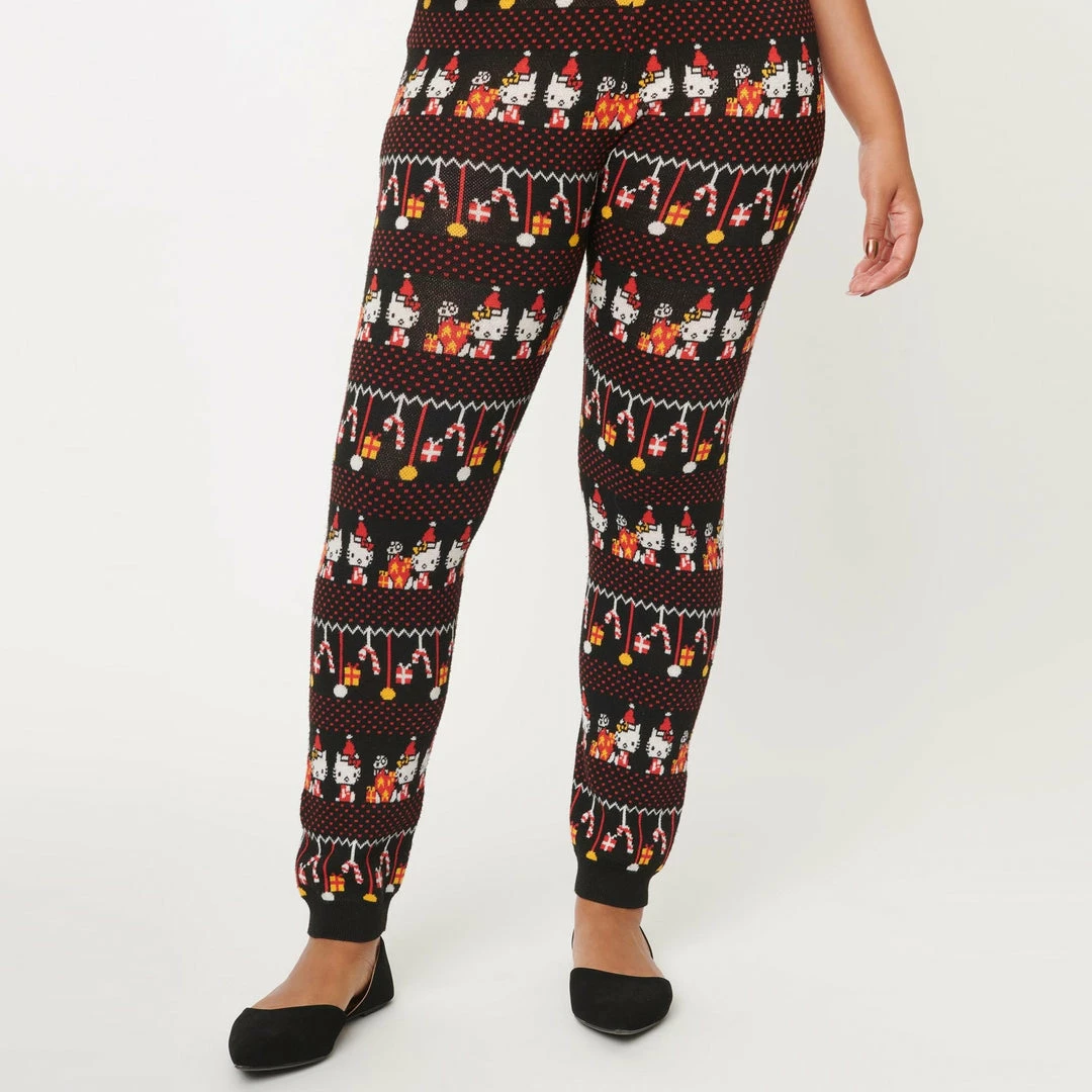 Hello Kitty X Unique Vintage Sycamore Knit Leggings 3 Hello Kitty X Unique Vintage Sycamore Knit Leggings