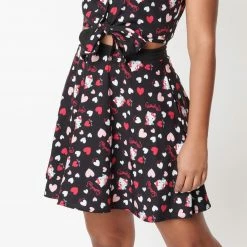 Hello Kitty X Unique Vintage Flare Skirt Characters