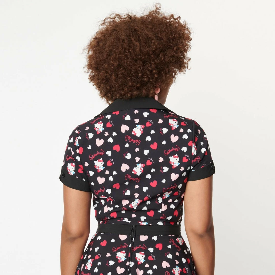 Hello Kitty X Unique Vintage Crop Top 4 Hello Kitty X Unique Vintage Crop Top