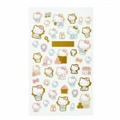 Sanrio Original New Hello Kitty Gold Accent Sticker Sheet