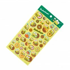 Sanrio Original New Keroppi Gold Accent Sticker Sheet