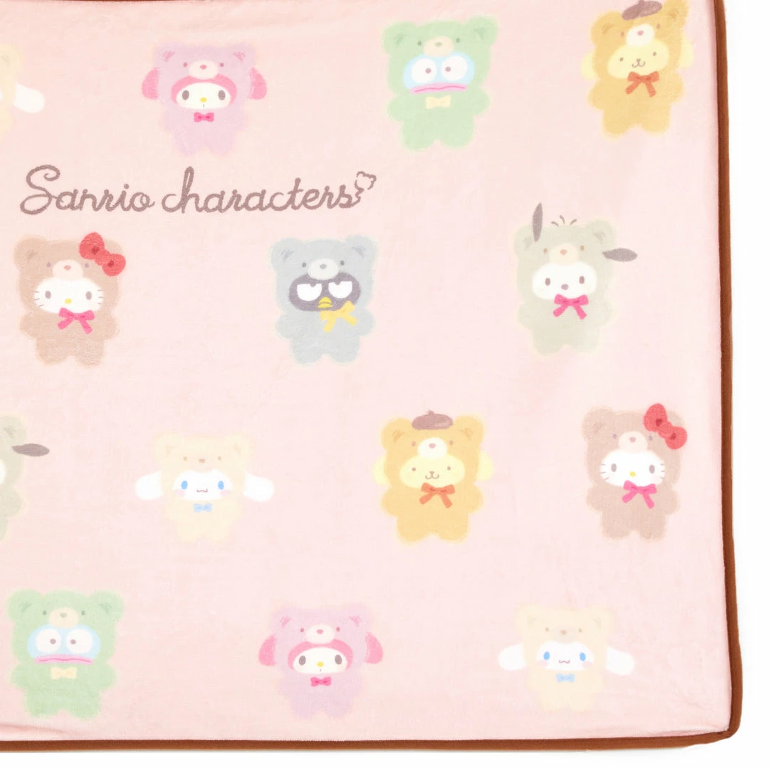 Japan Original Sanrio Characters Fleece Blanket (Bear Series) 5 Japan Original Sanrio Characters Fleece Blanket (Bear Series)