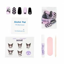 Kuromi X Glamnetic Press-on Nail Kit 8 Kuromi X Glamnetic Press-on Nail Kit