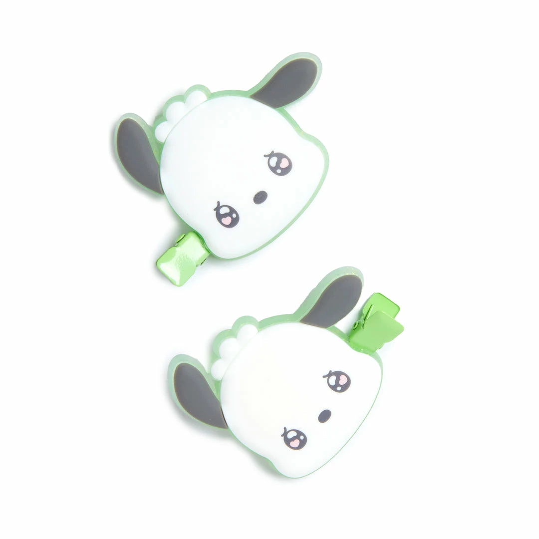 Japan Original Pochacco Hair Clips (Emo Kyun Series) New 4 Japan Original Pochacco Hair Clips (Emo Kyun Series) New