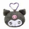 Japan Original Kuromi Carabiner Coin Purse (Emo Kyun Series)