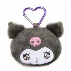 Japan Original Kuromi Carabiner Coin Purse (Emo Kyun Series)