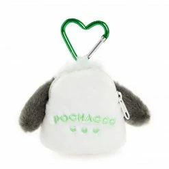 Japan Original Pochacco Carabiner Coin Purse (Emo Kyun Series) Bags+ 8 Japan Original Pochacco Carabiner Coin Purse (Emo Kyun Series) Bags+