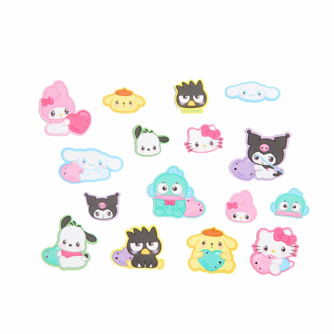 Japan Original Sanrio Characters Sticker Flakes (Emo Kyun Series) 4 Japan Original Sanrio Characters Sticker Flakes (Emo Kyun Series)