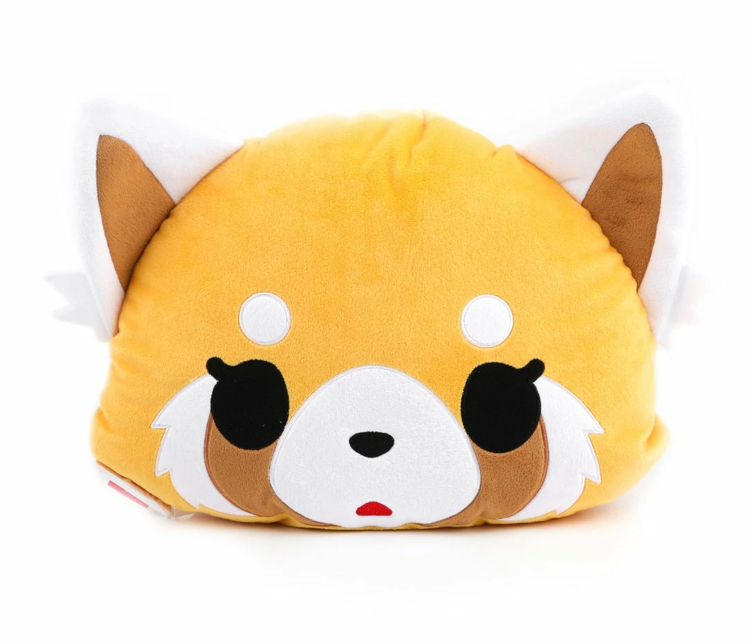 Sanrio Aggretsuko Double Sided Face Cushion 3 Sanrio Aggretsuko Double Sided Face Cushion