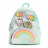 Loungefly Bags+ Hello Kitty X Pusheen "Balloons & Rainbows" Mini Backpack 2 Loungefly Bags+ Hello Kitty X Pusheen "Balloons & Rainbows" Mini Backpack