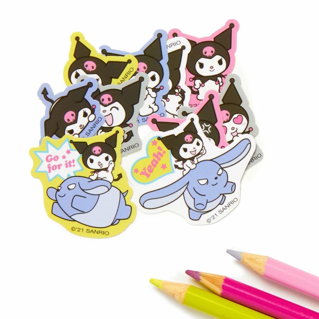 HUNET USA Characters Kuromi Mini Sticker Pack 5 HUNET USA Characters Kuromi Mini Sticker Pack