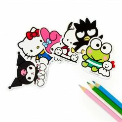 HUNET USA Characters Hello Kitty & Friends Big Sticker Pack 7 HUNET USA Characters Hello Kitty & Friends Big Sticker Pack