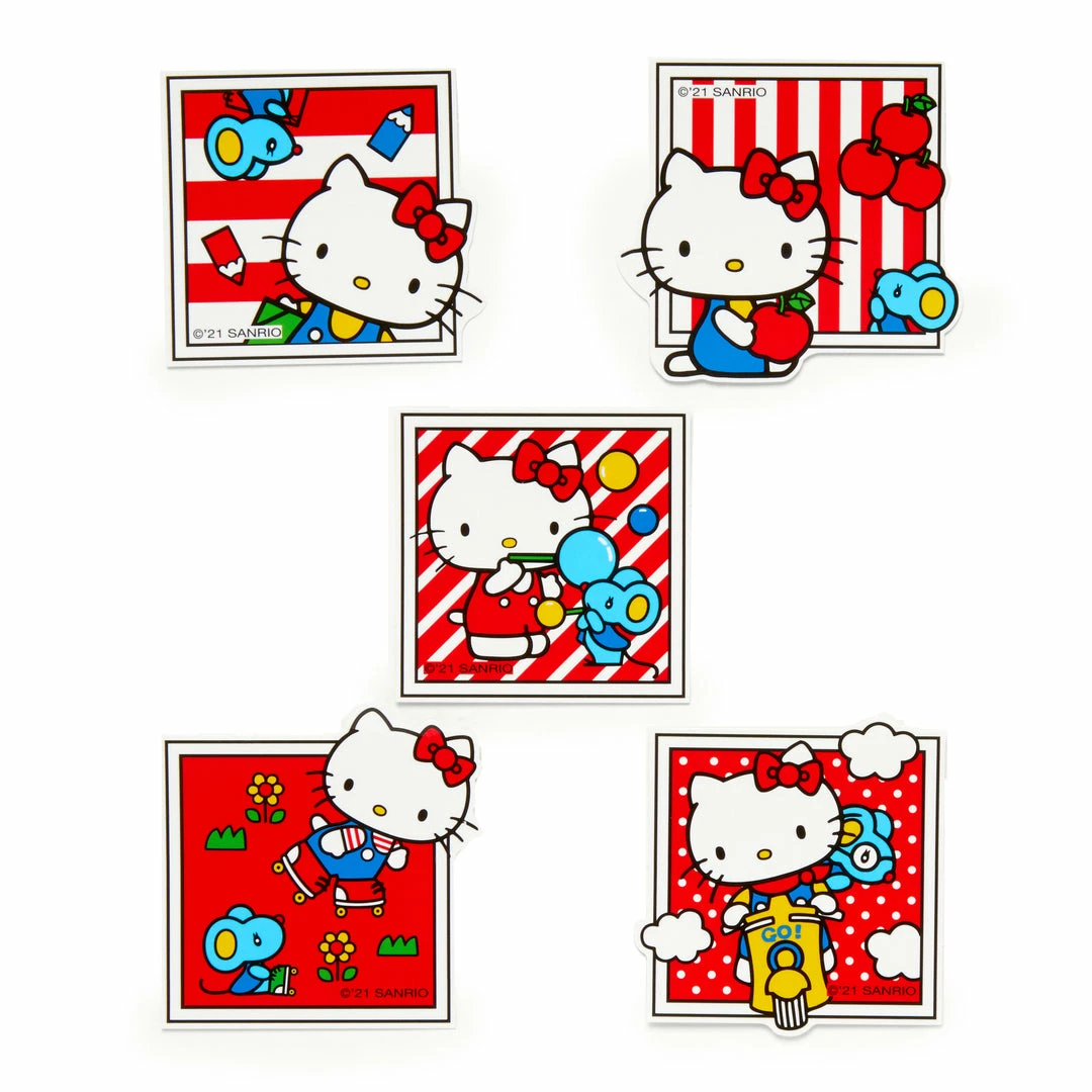 HUNET USA Hello Kitty Photo Big Sticker Pack 4 HUNET USA Hello Kitty Photo Big Sticker Pack
