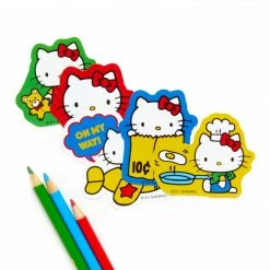 HUNET USA Hello Kitty Sayings Big Sticker Pack