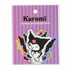 HUNET USA Characters Kuromi Sayings Big Sticker Pack
