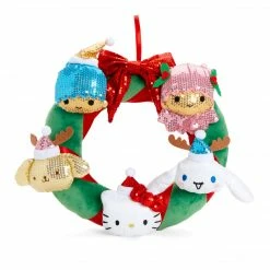 HUNET USA Holiday 2021 Sequin Hello Kitty & Friends Wreath 9 HUNET USA Holiday 2021 Sequin Hello Kitty & Friends Wreath