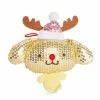 HUNET USA Characters Holiday 2021 Sequin Pompompurin Ornament 1 HUNET USA Characters Holiday 2021 Sequin Pompompurin Ornament