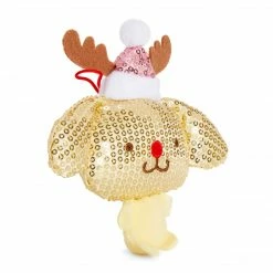 HUNET USA Characters Holiday 2021 Sequin Pompompurin Ornament 10 HUNET USA Characters Holiday 2021 Sequin Pompompurin Ornament