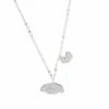 Global License Characters My Melody Silver Embossed Charm Necklace 2 Global License Characters My Melody Silver Embossed Charm Necklace