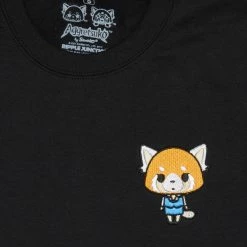 RIPPLE JUNCTION Aggretsuko Sanrio Original Embroidered Crewneck