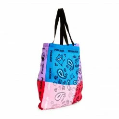 HUNET USA Hello Kitty & Friends Paisley Tote (Blue)