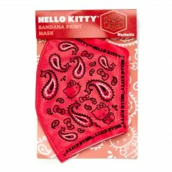HUNET USA Hello Kitty Paisley Face Mask