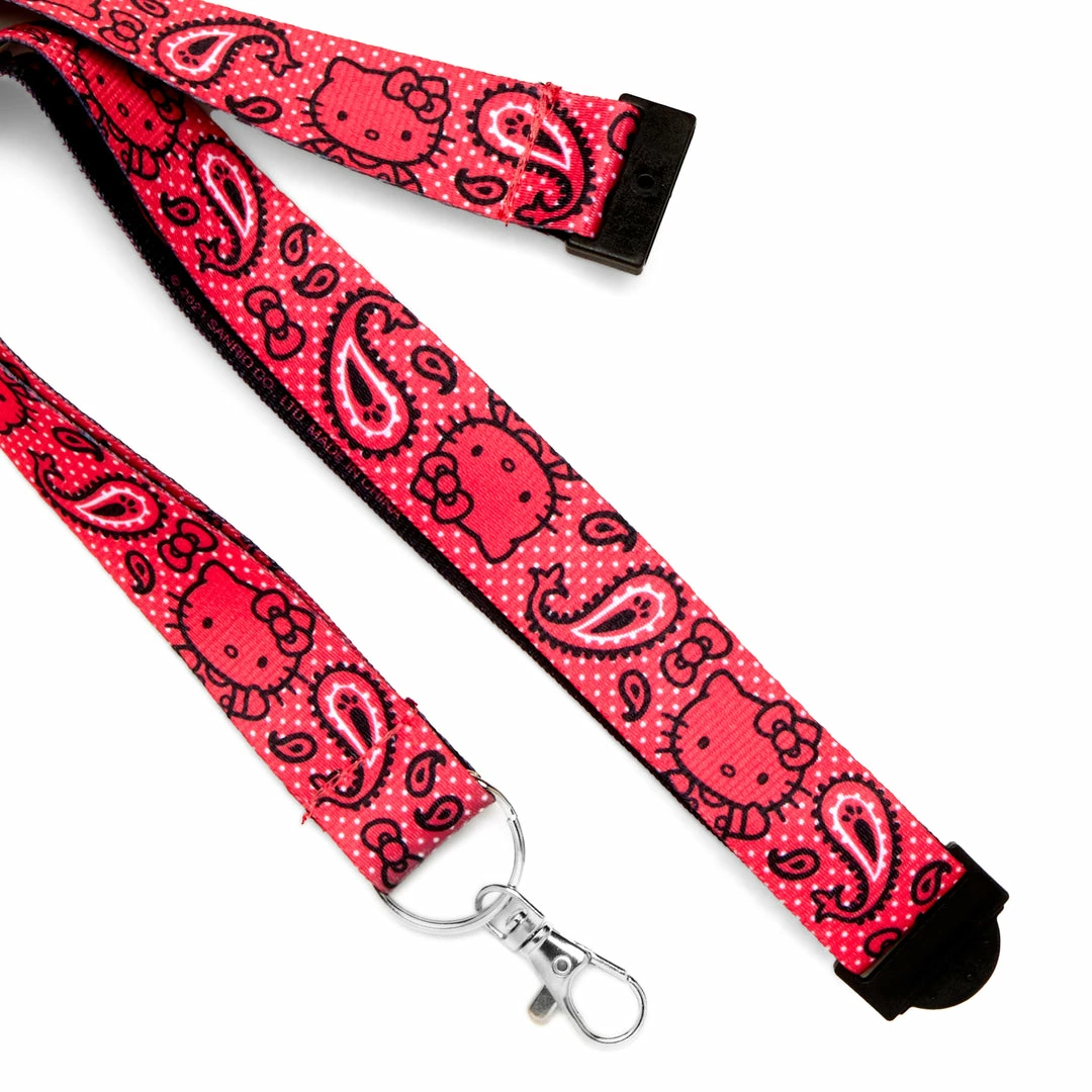 HUNET USA Characters Hello Kitty Paisley Lanyard 4 HUNET USA Characters Hello Kitty Paisley Lanyard