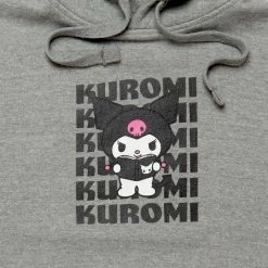 Printful Characters Kuromi Watashi Wa Unisex Hoodie