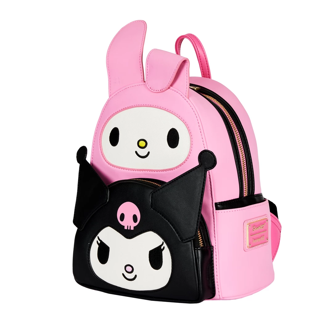 My Melody & Kuromi Loungefly Mini Backpack New 5 My Melody & Kuromi Loungefly Mini Backpack New