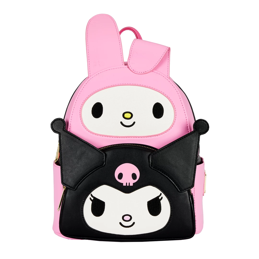 My Melody & Kuromi Loungefly Mini Backpack New 3 My Melody & Kuromi Loungefly Mini Backpack New