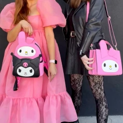 My Melody & Kuromi Loungefly Mini Backpack New 15 My Melody & Kuromi Loungefly Mini Backpack New