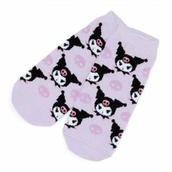 NAKAJIMA CORPORATION Kuromi Skull Low-cut Socks Bags+