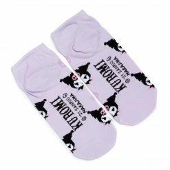 NAKAJIMA CORPORATION Kuromi Skull Low-cut Socks Bags+