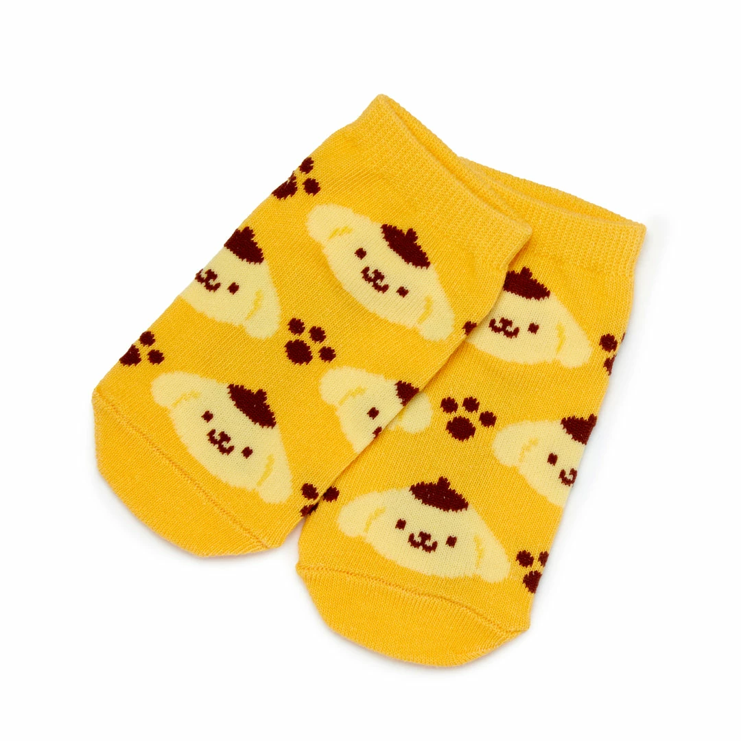 NAKAJIMA CORPORATION Pompompurin Paw Print Low-cut Socks (Kids) 3 NAKAJIMA CORPORATION Pompompurin Paw Print Low-cut Socks (Kids)