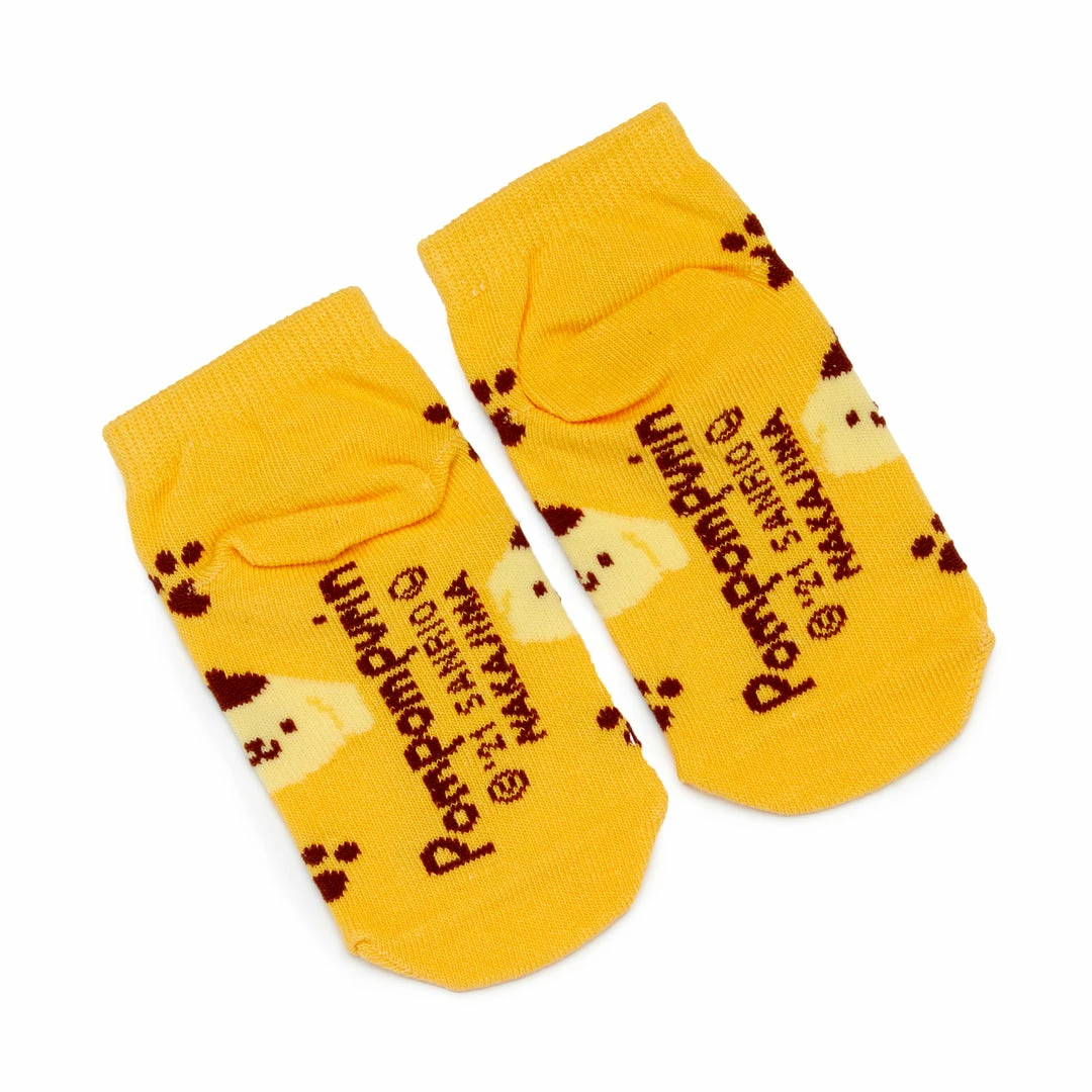 NAKAJIMA CORPORATION Pompompurin Paw Print Low-cut Socks (Kids) 5 NAKAJIMA CORPORATION Pompompurin Paw Print Low-cut Socks (Kids)