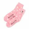 NAKAJIMA CORPORATION Hello Kitty Fuzzy Polka-dot Socks 1 NAKAJIMA CORPORATION Hello Kitty Fuzzy Polka-dot Socks