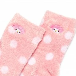 NAKAJIMA CORPORATION Characters My Melody Fuzzy Polka-dot Socks